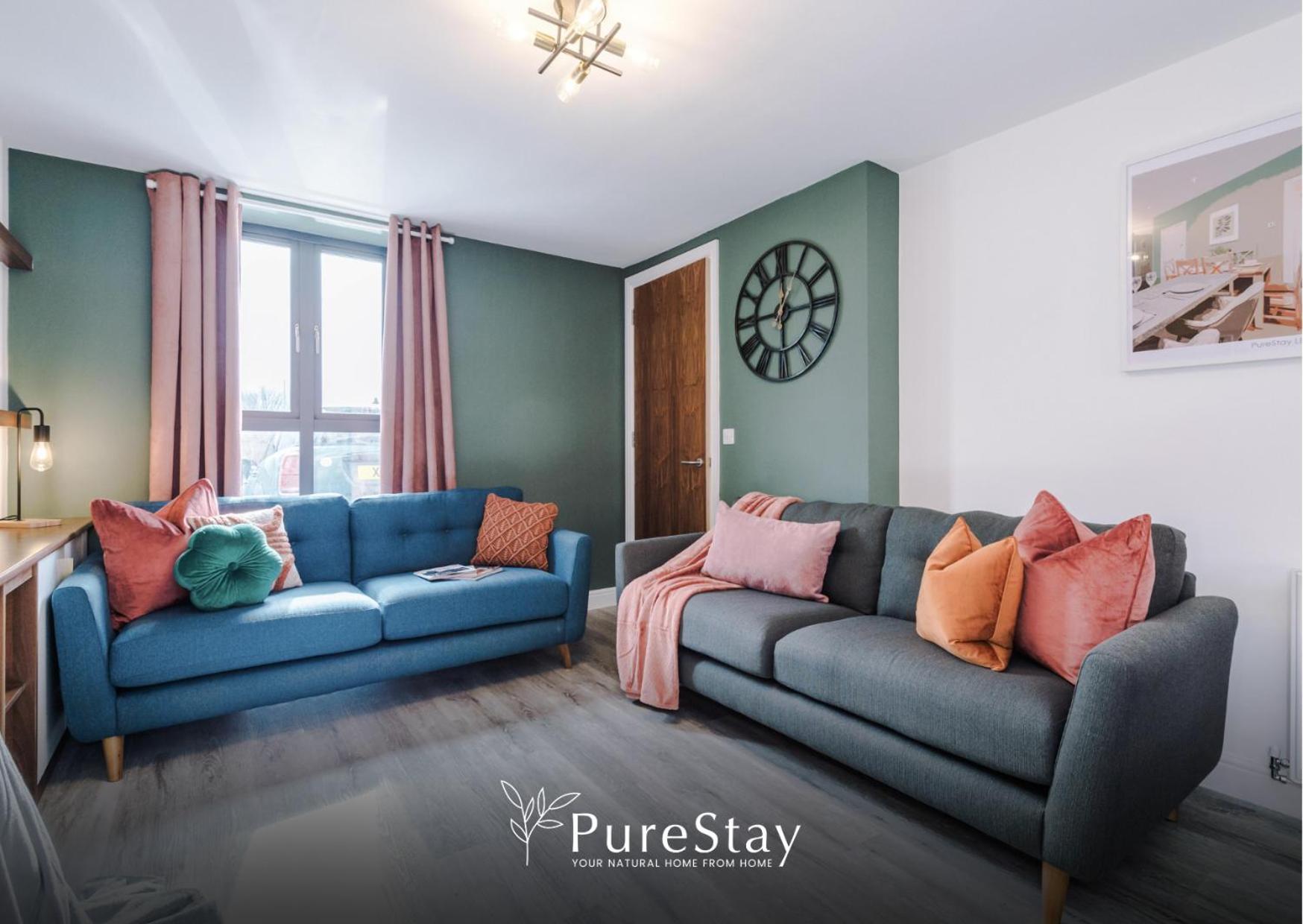 Stunning Five Bedroom Manchester House With Free Parking By Purestay Short Lets & Serviced Accommodation מראה חיצוני תמונה