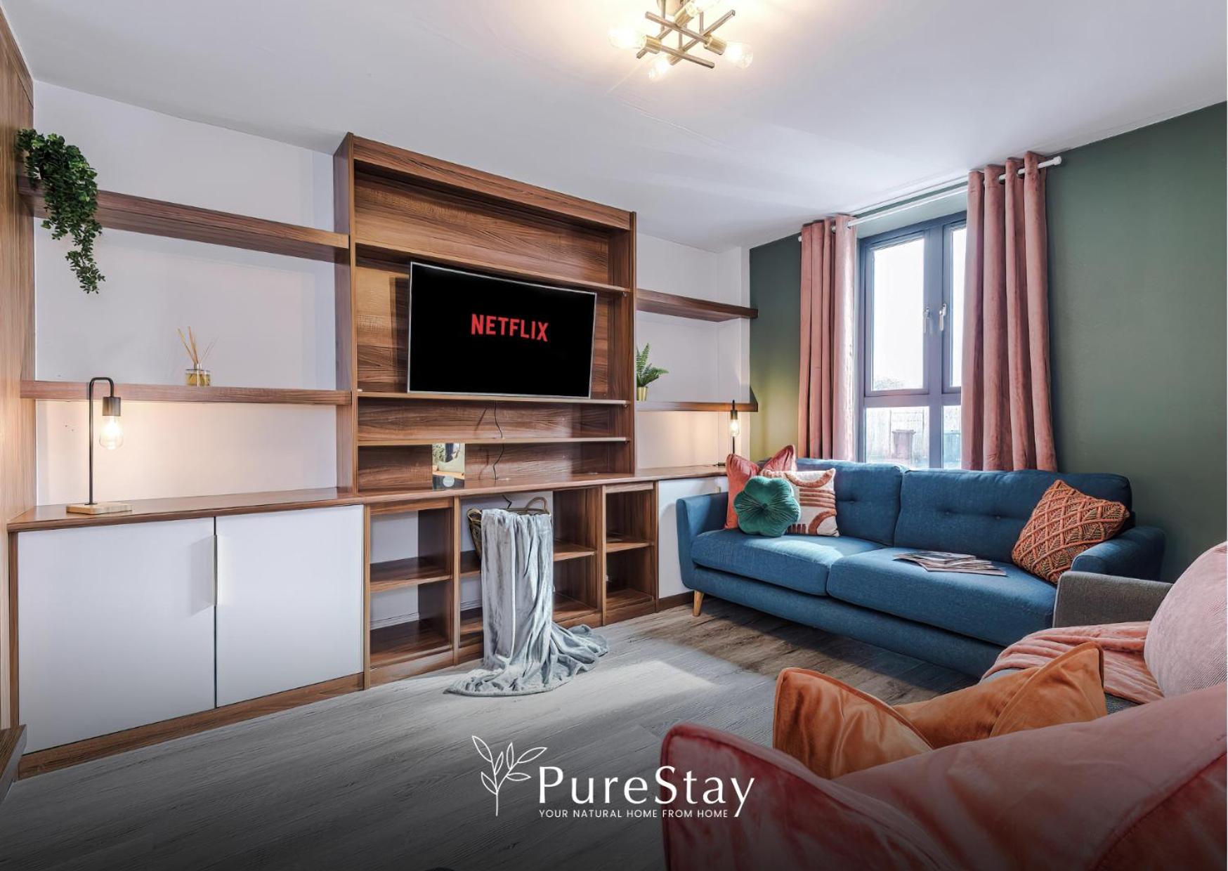 Stunning Five Bedroom Manchester House With Free Parking By Purestay Short Lets & Serviced Accommodation מראה חיצוני תמונה